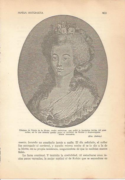 LAMINA 24236: Condesa de Valois de la Motte