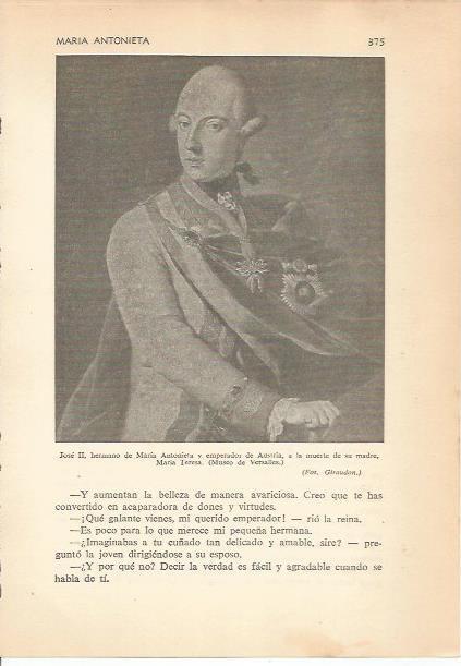 LAMINA 24228: Jose II de Austria