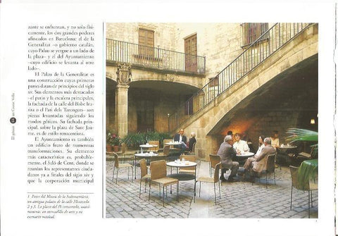 LAMINA 24094: Patio del antiguo Museo Textil de Barcelona