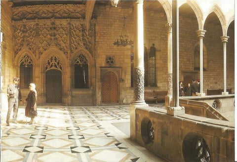 LAMINA 24096: Interior del Palau de la Generalitat de Catalunya