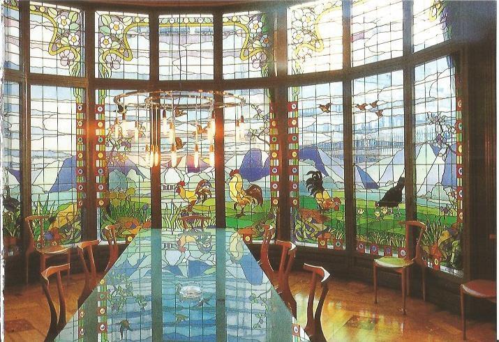 LAMINA 24105: Salon modernista
