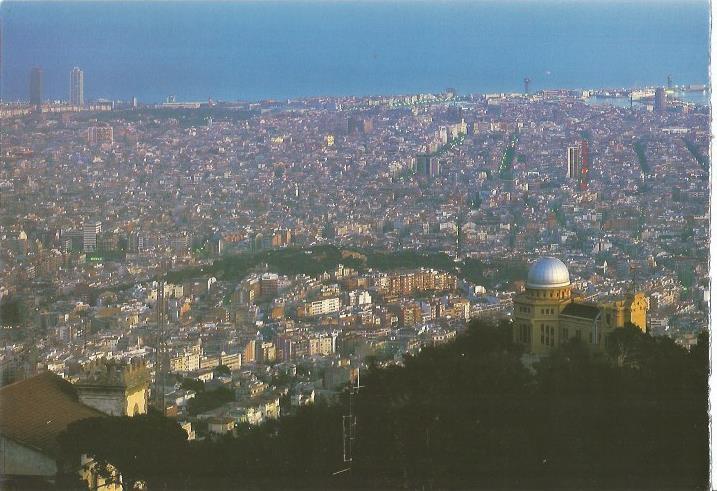 LAMINA 24075: Vista aerea de Barcelona