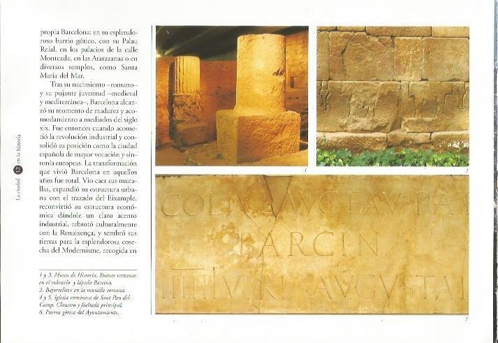 LAMINA 24079: Restos romanos de Barcelona