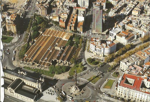 LAMINA 24081: Vista aerea de Colon, Barcelona