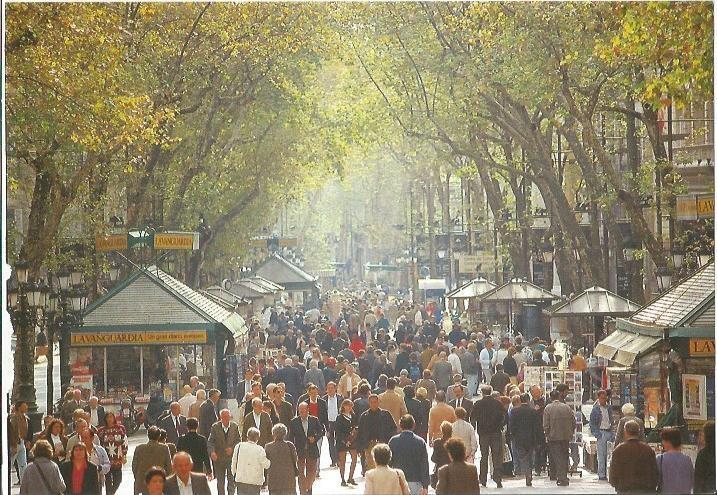 LAMINA 24084: Las Ramblas de Barcelona