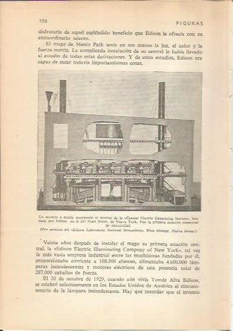 LAMINA 24154: Modelo a escala de la Central Electric Generating Station