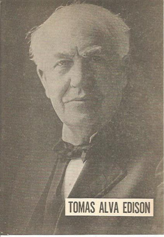 LAMINA 24137: Tomas Alva Edison
