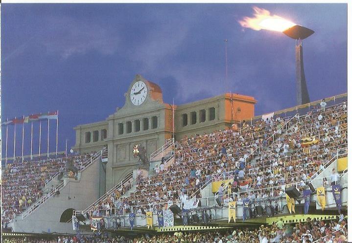 LAMINA 24116: Estadio Olimpico de Montjuic. Barcelona