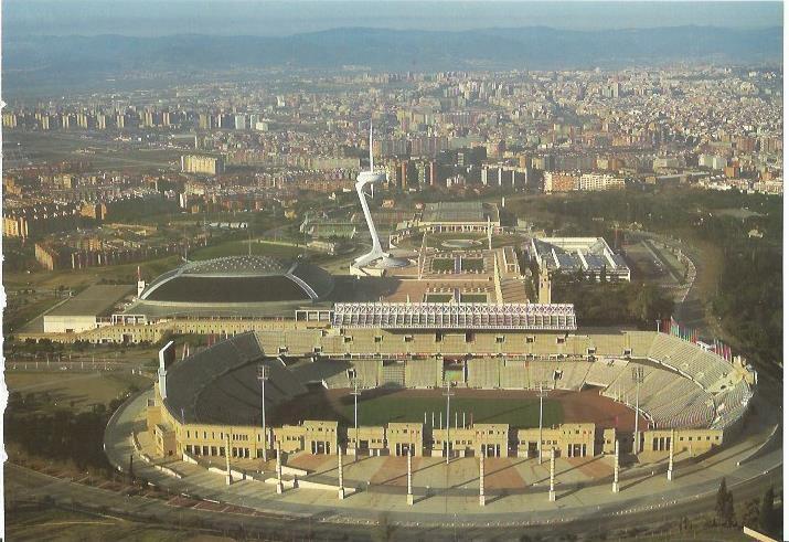 LAMINA 24117: Villa Olimpica de Montjuic. Barcelona
