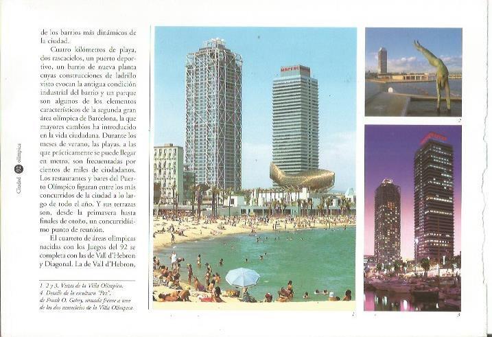 LAMINA 24118: Vistas de la Villa Olimpica de Barcelona