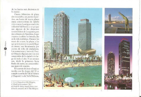 LAMINA 24118: Vistas de la Villa Olimpica de Barcelona