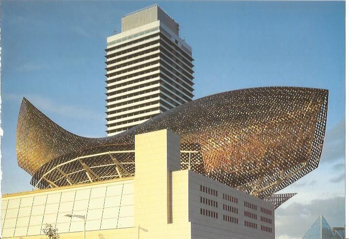 LAMINA 24119: Escultura Pez, por Frank O Gehry. Barcelona