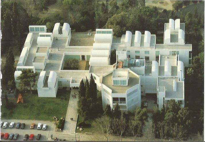 LAMINA 24126: Vista aerea de la Fundacion Miro. Barcelona