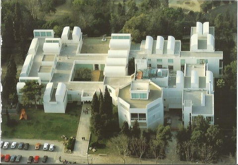 LAMINA 24126: Vista aerea de la Fundacion Miro. Barcelona