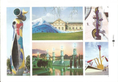 LAMINA 24127: Esculturas de Joan Miro en Barcelona