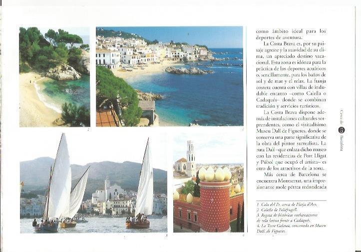 LAMINA 24135: Cala del Pi en Platja d'Aro y regata en Cadaques