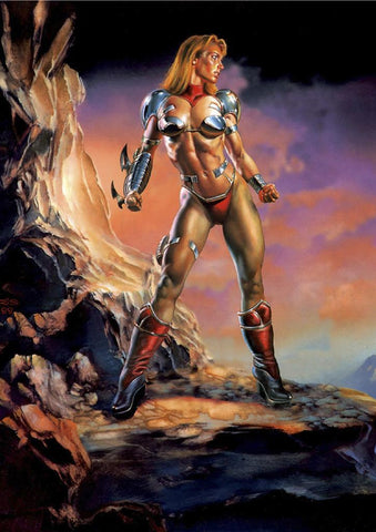 Poster DIN 4 numero 0123: serie Fantasia, numero 12