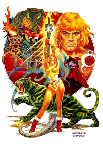 Poster DIN 4 numero 0201: serie Fantasia: Masters del Universo