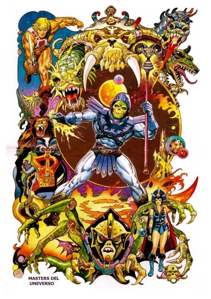 Poster DIN 4 numero 0203: serie Fantasia: Masters del Universo