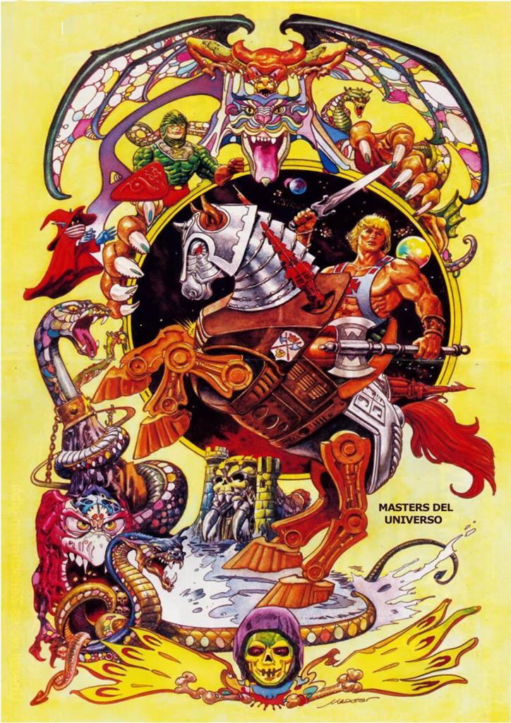Poster DIN 4 numero 0204: serie Fantasia: Masters del Universo