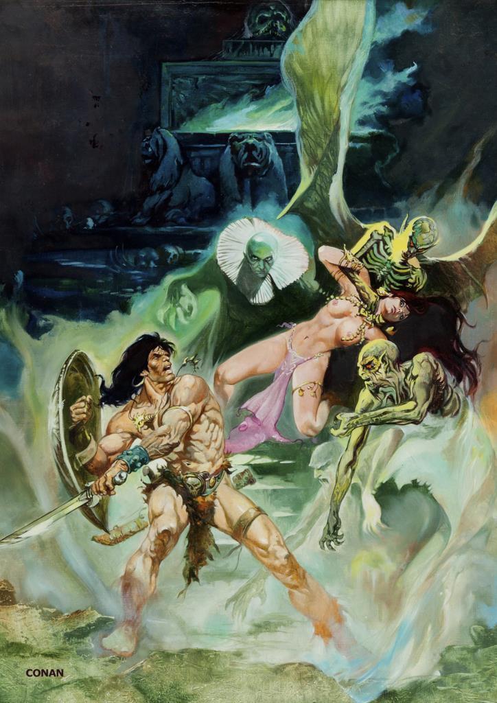 Poster DIN 4 numero 0207: serie Fantasia: Conan