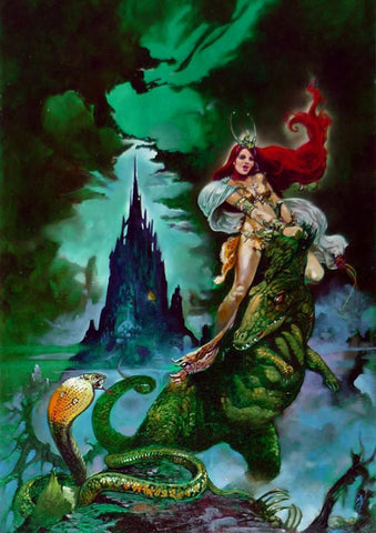 Poster DIN 4 numero 0209: serie Fantasia:  