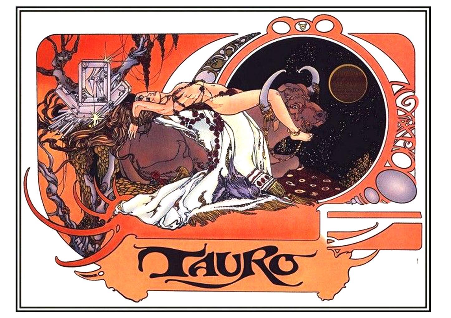 Poster DIN 4 numero 0212: Signos del Zodiaco:  Tauro