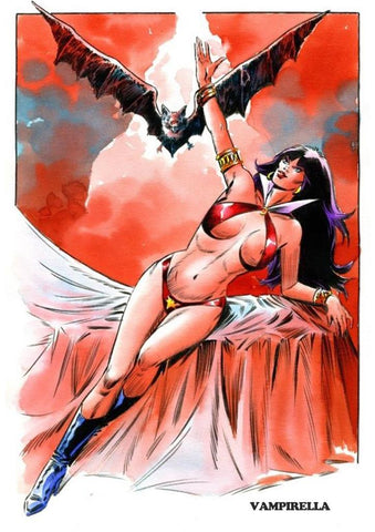 Poster DIN 4 numero 0160: VAMPIRELLA modelo 02