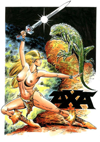 Poster DIN 4 numero 0161: AXA modelo 09