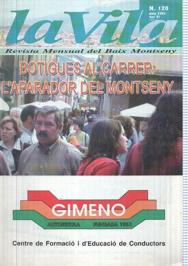 La Vila numero 120, revista mensual del Baix Montseny mayo 2002