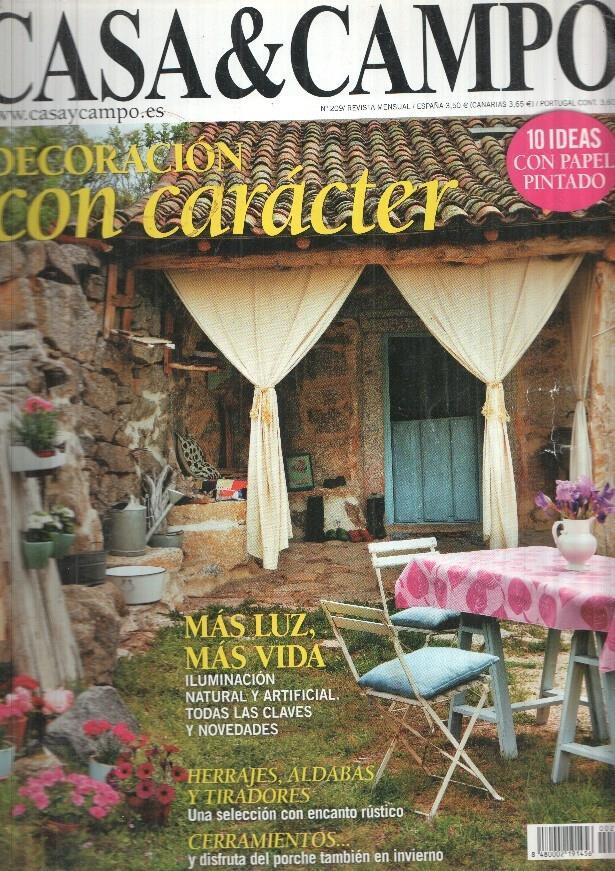 Casa & Campo numero 209: Decoracion con caracter- 10 ideas con papel pintado