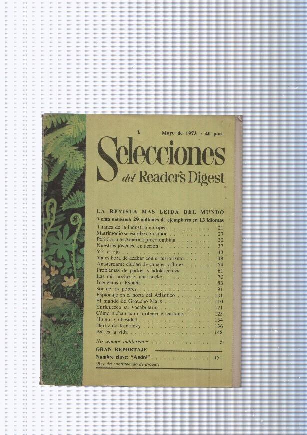 Selecciones del Readers Digest: 1973 mayo 1973: Titanes de la industria Europea- 