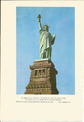 LAMINA 24617: La estatua de la Libertad, Nueva York
