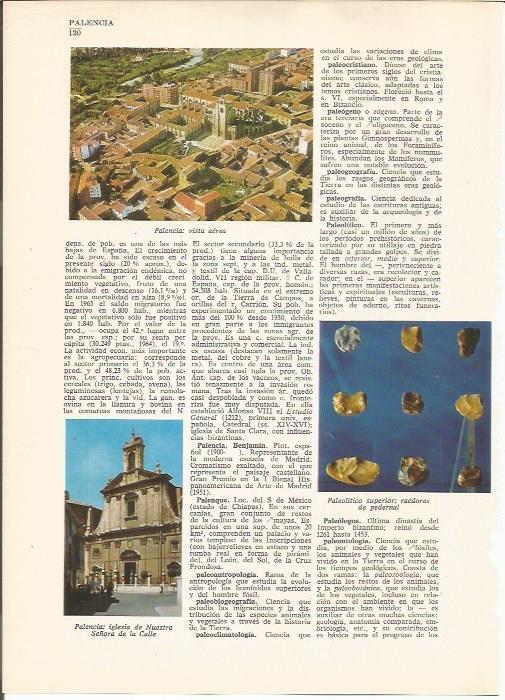 LAMINA 24776: Palencia: vista aerea e iglesia de Nuestra Señora de la Calle