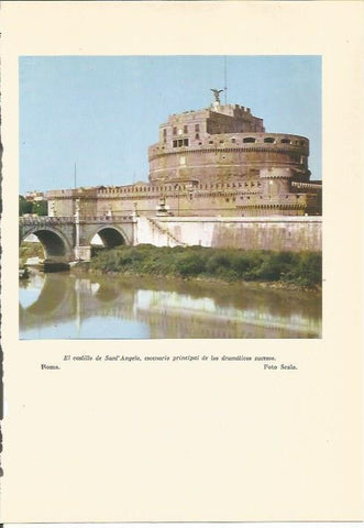 LAMINA 24747: Castillo de Sant'Angelo en Roma
