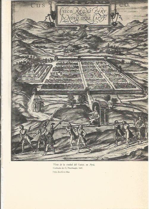 LAMINA 24756: Vista de la ciudad de Cuzco en 1601, Peru