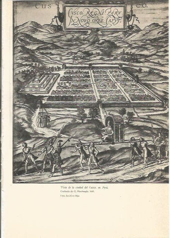 LAMINA 24756: Vista de la ciudad de Cuzco en 1601, Peru