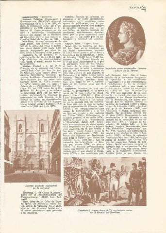 LAMINA 24760: Napoleon y la catedral de Nantes 