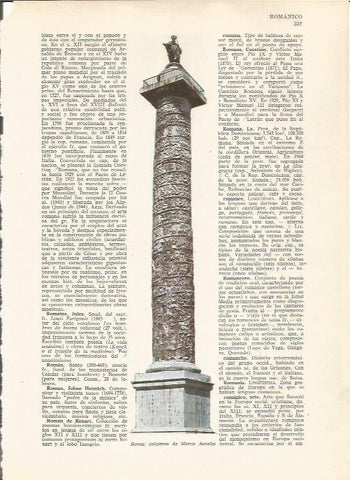 LAMINA 24805: Columna de Marco Aurelio en Roma