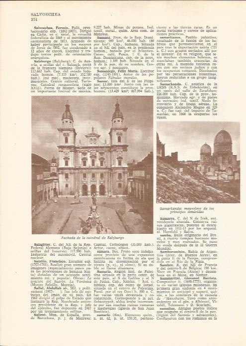 LAMINA 24813: Catedral de Salzburgo y mausoleos de Samarkanda