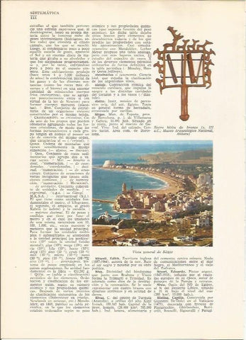 LAMINA 24823: Vista de Sitges, Barcelona