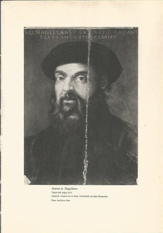 LAMINA 24742: Retrato de Magallanes