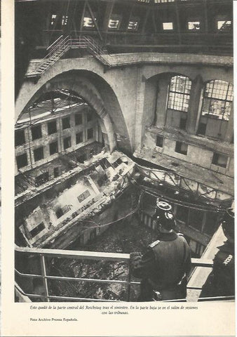 LAMINA 24650: Restos del Reichstag 