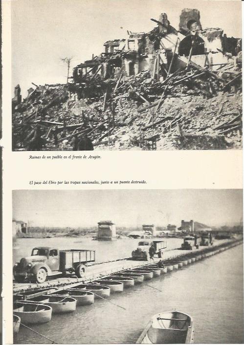 LAMINA 24654: Ruinas de un pueblo en el frente de Aragon