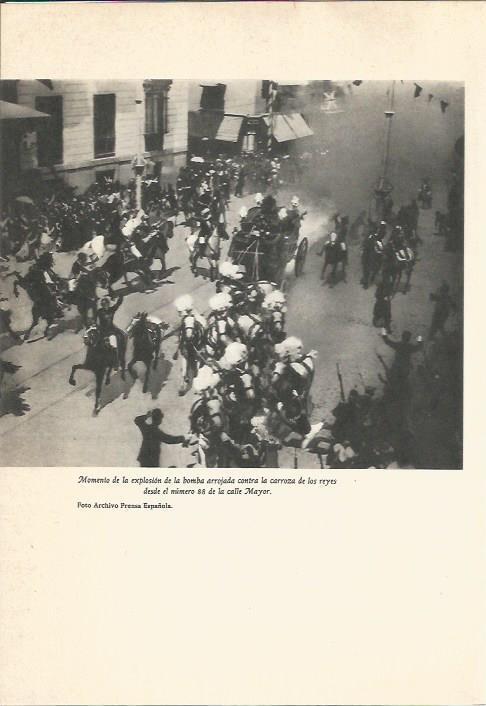 LAMINA 24636: Bomba contra Alfonso XII en Madrid 