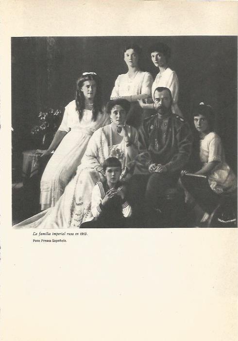 LAMINA 24640: La familia imperial de Rusia en 1913
