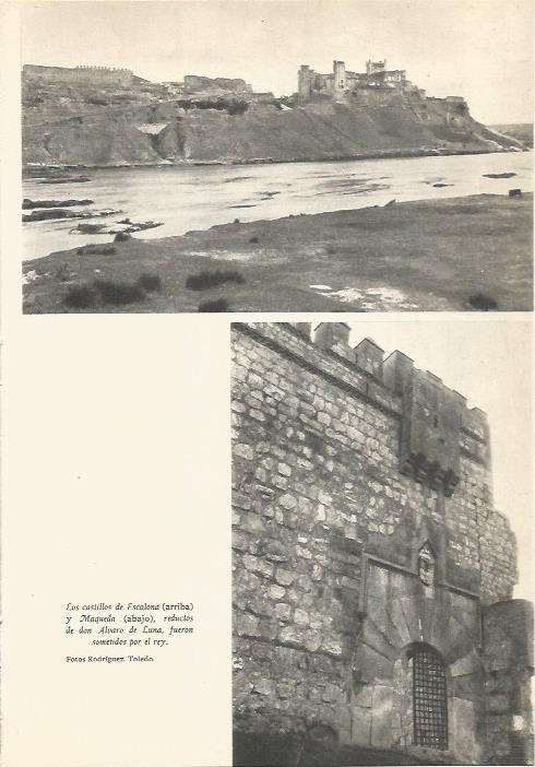 LAMINA 24730: Castillos de Escalona y Maqueda