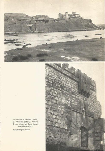 LAMINA 24730: Castillos de Escalona y Maqueda