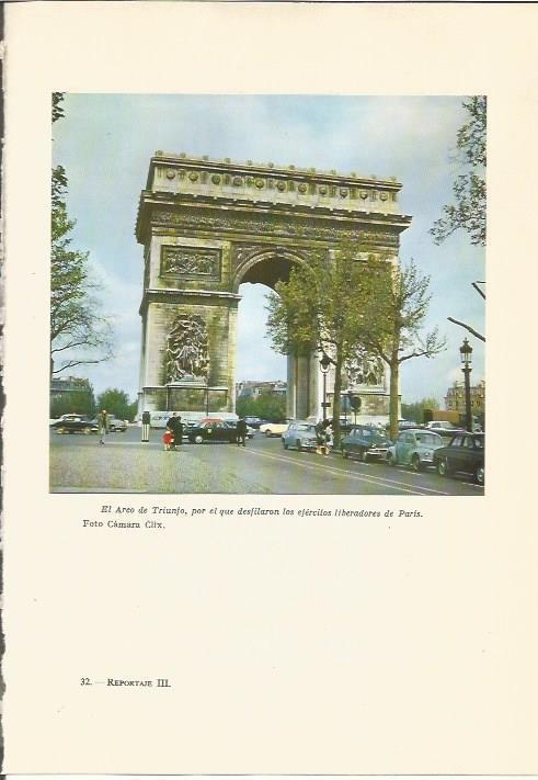 LAMINA 24682: El Arco de Triunfo de Paris