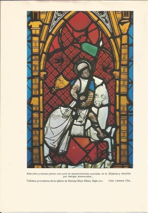 LAMINA 24685: Vidriera de la iglesia de Mutzig, Alemania
